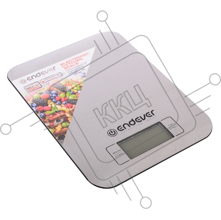 Электронные кухонные весы Endever Skyline KS-525, вес от 2 г до 5 кг. Стальной корпус, LCD-дисплей, авто отключение