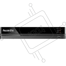 Видеорегистратор Falcon Eye FE-MHD5216 16 канальный 5 в 1 регистратор: запись 16 кан 8 MP  7 к/с; 8MP-N 15к/с; 5 MP  12 к/с;  4MP  15 к/с; 1080P/ 720P/960H/D1/CIF  25/30 к/с; Н.264/H.265/H265+; HDMI, VGA, SATA*2