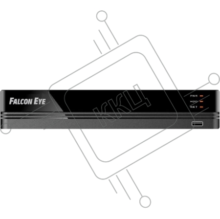 Видеорегистратор Falcon Eye FE-MHD5216 16 канальный 5 в 1 регистратор: запись 16 кан 8 MP  7 к/с; 8MP-N 15к/с; 5 MP  12 к/с;  4MP  15 к/с; 1080P/ 720P/960H/D1/CIF  25/30 к/с; Н.264/H.265/H265+; HDMI, VGA, SATA*2