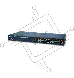 Управляемый хаб  PoE инжекторов POE-1200G , встроенный БП 12-Port 802.3at Managed Gigabit Power over Ethernet Injector Hub (full power - 200W)