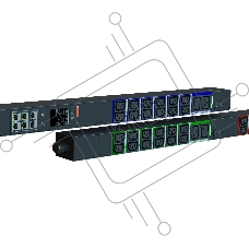 Блок распределения питания Elemy IPDU-5911 верт.размещ. 6xC19 36xC13 с мониторингом 32A IEC 60309 2.4м