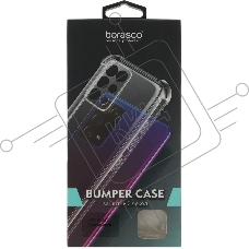 Чехол (клип-кейс) BoraSCO для Honor X7c Bumper Case прозрачный (73872)
