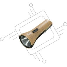 Фонарь 1Вт напр. свет 1Вт СОВ ассист. свет литий MICRO USB шнур в компл. КОСМОС KocAc1013Lith
