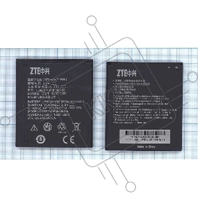 Аккумуляторная батарея Li3820T42P3h585155 для ZTE N983 ZTE SOLAR 3.7V 6.11Wh