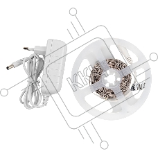 Лента светодиодная GLS-2835-60-4.8-12-IP20-PRO-3-3-KIT готовый комплект 3м с адаптером