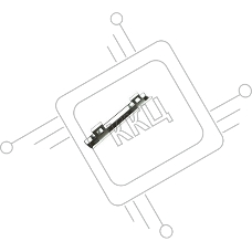 Тормозная площадка(металл. накладка) Samsung ML-1510/1710/1750/Phaser 3428/3120/3130 (JC70-00314A/JC70-00314B/019N00820)