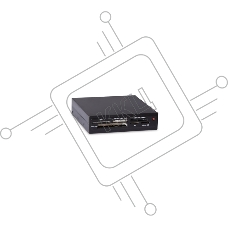 Устройство считывания Ginzzu USB 2.0 Card reader SD/SDHC/MMC/MS/microSD/xD/CF, 3.5
