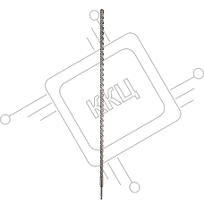 Бур по бетону Kranz 22x1000x940 мм, SDS PLUS