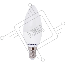 Лампа светодиодная LED  7Вт Е14 220В 4500К GLDEN-CF-7-230-E14-4500 | 638000 | General