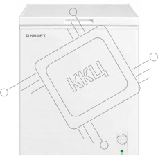 Морозильник ларь Kraft BD(W)-177QX белый, 155л
