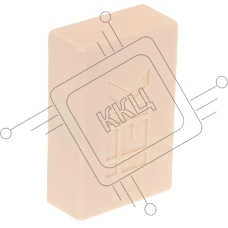 Заглушка IEK ELECOR КМЗ 20х10 сосна (4шт/компл)