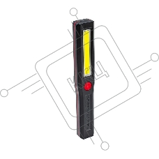 Фонарь 3Вт COB LED крючок магнит питание 3хAAA КОСМОС KocAu6001COB