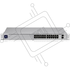 Коммутатор 24PORT 1000M 2SFP USW-24 UBIQUITI