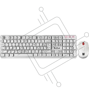 Клавиатура + мышка DEFENDER MILAN C-992 RU WHITE 45994