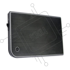 Внешний корпус для HDD/SSD AgeStar 3UB2A14 SATA II пластик/алюминий черный 2.5