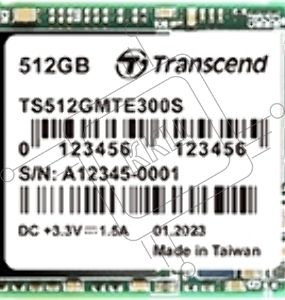 Твердотельный диск 256GB Transcend MTE300S, 3D TLC NAND, M.2 2230 ,PCI-E 4x [ R/W - 2000/950 MB/s]