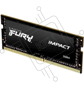 Оперативная память Kingston DRAM 8GB 2666MHz DDR4 CL15 SODIMM FURY Impact EAN: 740617318593
