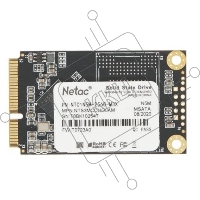 Накопитель SSD mSATA Netac 256Gb N5M Series <NT01N5M-256G-M3X> Retail (SATA3, up to 540/490MBs, 3D TLC)