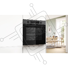Духовой шкаф электрический Bosch HUA736EG0T черный