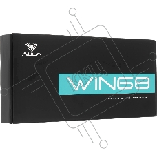 Механическая клавиатура AULA WIN68HE PRO Edition Light Серо-тёмно-серый Meteor магнитные свитчи
