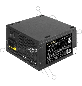 Блок питания 650W ExeGate 80 PLUS® 650PPH-LT-S-OEM (ATX, APFC, КПД 82% (80 PLUS)SC, 12cm fan, 24pin, (4+4)pin, PCIe, 5xSATA, 3xIDE, black, кабель 220V с защитой от выдергивания)