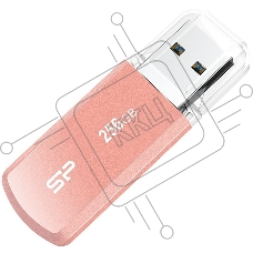 Флешка USB R/W 256 Gb Silicon Power Helios 202, USB 3.2, Розовое Золото