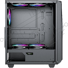 Компьютерный корпус GameMax [REVOLT] ATX,Черн,USB3.0,Зак.стекло,1*120мм вент+контроллер без БП [MFG.3606]