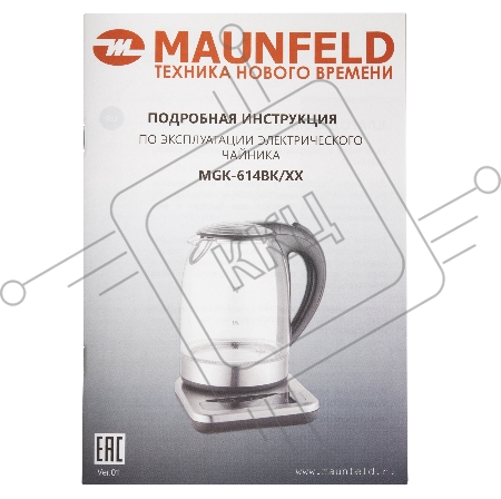 Чайник MAUNFELD MGK-614BK