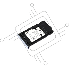 Лоток для SIM-карты Samsung Galaxy M31s / M51 (M317F/M515F) белый