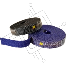 Хомут-липучка Lanmaster LAN-VCM5M-BK 5000x20мм (упак:1шт) нейлон 6.6 внутри помещений черный