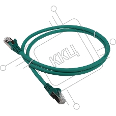 Патч-корд LANMASTER LSZH FTP кат.6, 1.0 м, зеленый