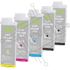 Картридж перезаправляемый струйный Cactus CS-R-PFI320SET-CHIP набор 5шт.упак.
