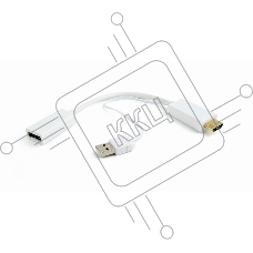 Конвертер HDMI->DisplayPort, Cablexpert DSC-HDMI-DP-W, HD19M+USBxHD20F, белый