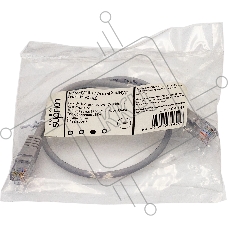Патч-корд Suprlan 10-0141 UTP RJ-45 вил.-вилка RJ-45 кат.5E 0.5м серый LSZH 24AWG