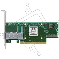 Сетевая карта/ NVIDIA ConnectX-7 HHHL Adapter Card, 25/50GbE, Quad-Port SFP56, PCIe 4.0 x16, Crypto Disabled, Secure Boot Enabled, Tall Bracket