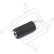 Переходник с RCA (тюльпан) 1 канал на miniJack