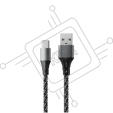 Кабель Accesstyle AC30-F100M Black-Gray