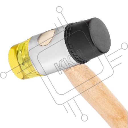 Молоток рихтовочный, бойки 35 мм, комбинированная головка, деревянная ручка SPARTA 108305