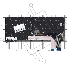 Клавиатура для ноутбука Lenovo ThinkPad X13 Gen 2 черная
