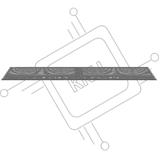 Индукционная варочная панель Maunfeld CVI904SFLLGR Inverter