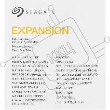 Жесткий диск Seagate USB3.0 26TB STKP26000400 Expansion 3.5" черный