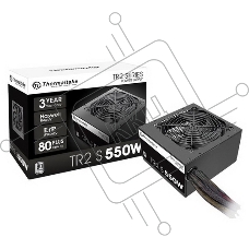 Блок питания Thermaltake TR2 S (PS-TRS-0550NPCWEU-2), 550Вт, 80 PLUS, 120мм, черный