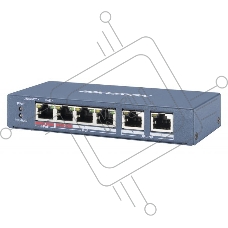 Коммутатор Hikvision DS-3E0106HP-E