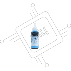 Чернила NV-INK100 Cyan универсальные на водной основе для аппаратов HP (100 ml) (Китай)