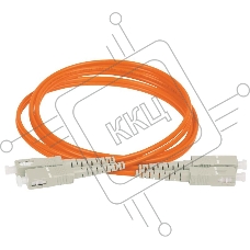 Оптический (патч-корд), MM, 50/125 (OM2), SC/UPC-SC/UPC,(Duplex),2м | FPC50-SCU-SCU-C2L-2M | ITK