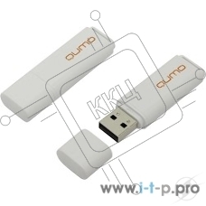 Флэш Диск USB 2.0 QUMO 8GB Optiva 01 White QM8GUD-OP1-white