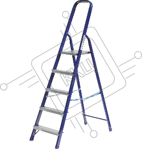 Лестница-стремянка СИБИН стальная, 5 ступеней, 103 см