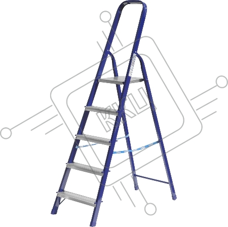 Лестница-стремянка СИБИН стальная, 5 ступеней, 103 см