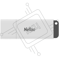Флеш диск Netac U185 256Gb <NT03U185N-256G-30WH>, USB3.0, с колпачком, пластиковая белая
