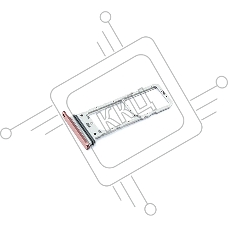 Лоток для SIM-карты Samsung Note 20 (N980F) бронзовый